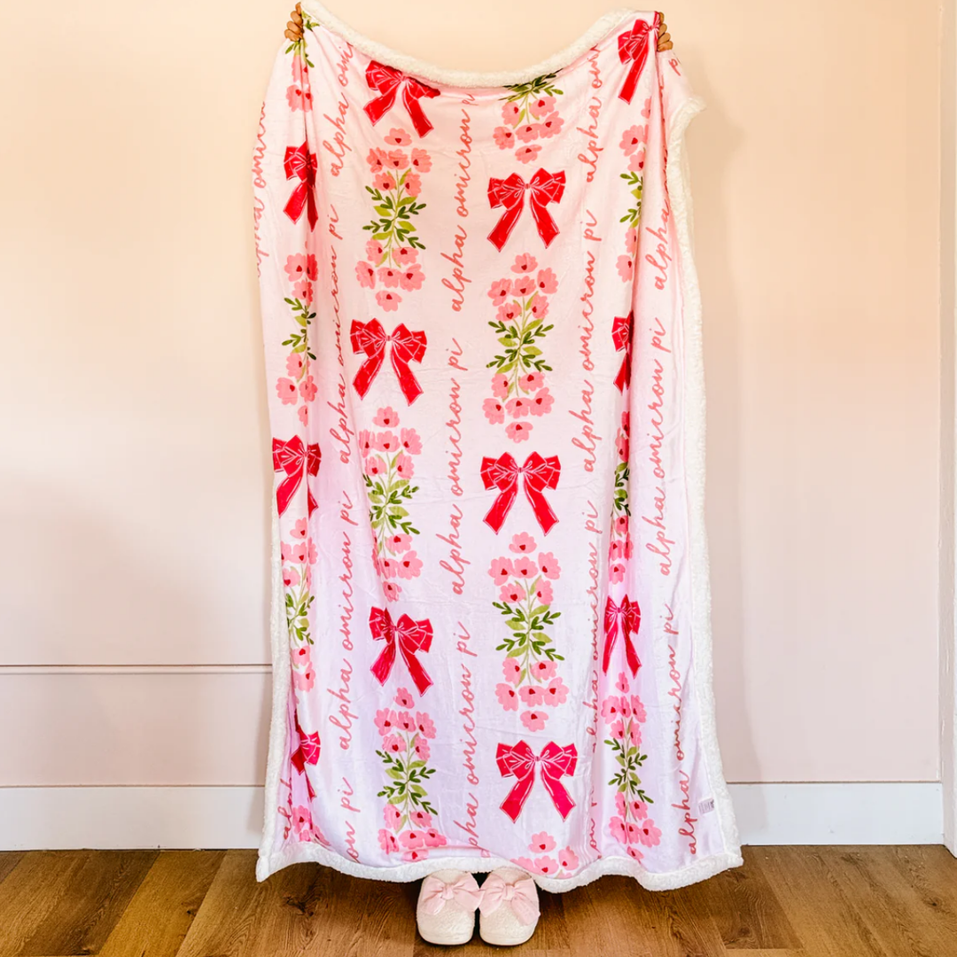 Alpha Omicron Pi Blanket