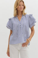 Reese Ruffle Blouse