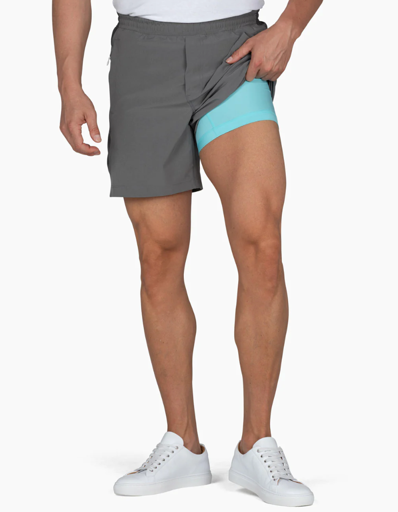Bird dog top workout shorts