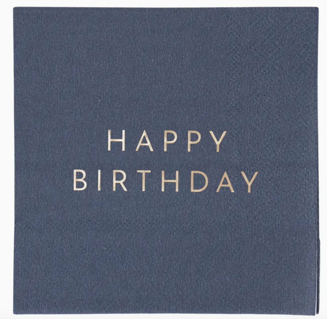 Happy Birthday Napkin