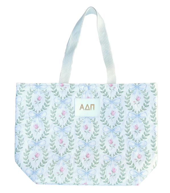 ADPi Floral Insulated Tote