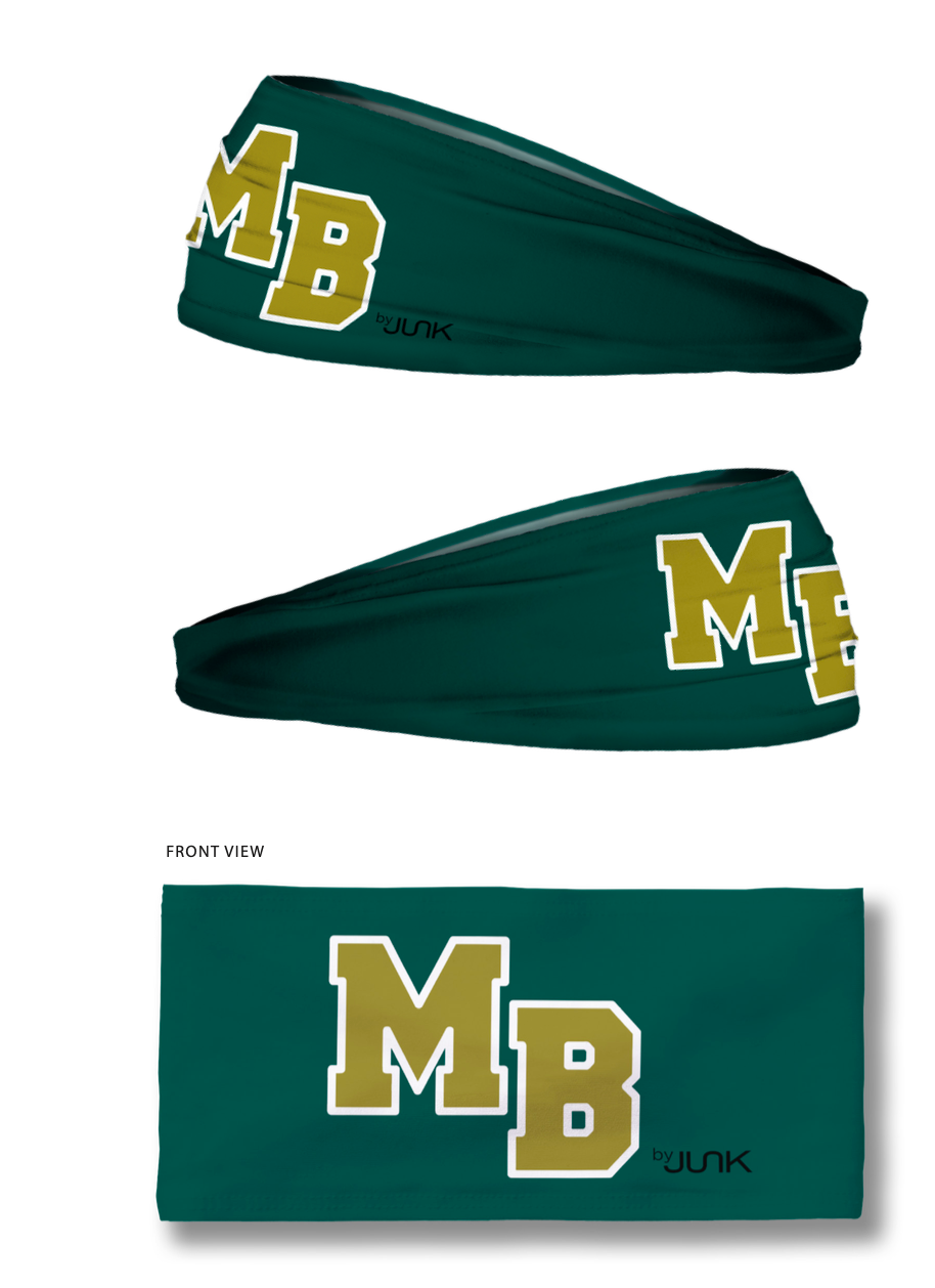 Mountain Brook Green Junk Headband