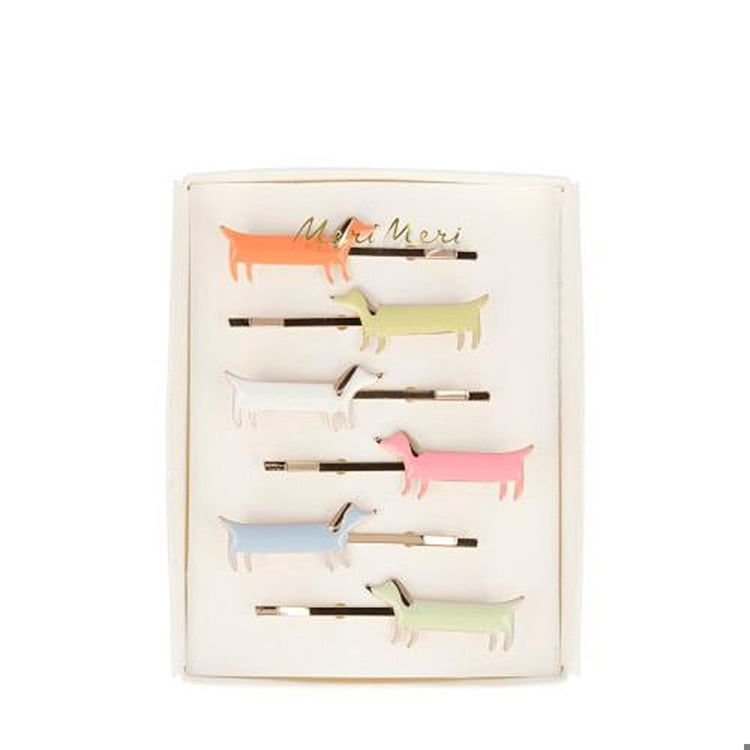 Sausage Dog Hair Slides