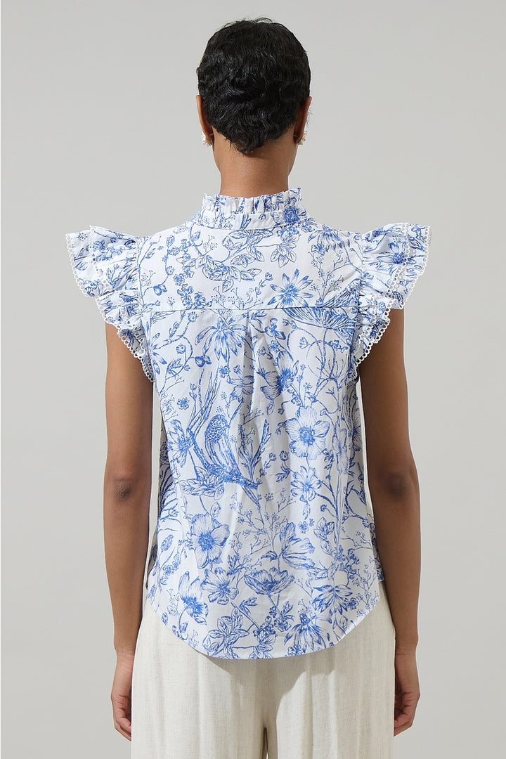Darcy Button Up Top