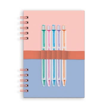 Harper Split-Spiral Notebook & Pen Set