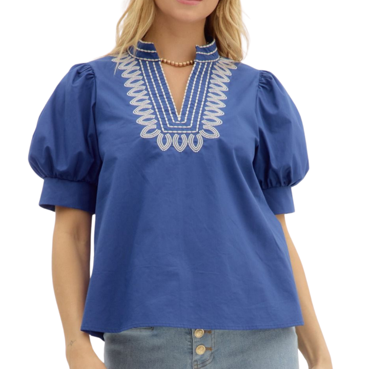 Katie Puff Sleeve Blouse