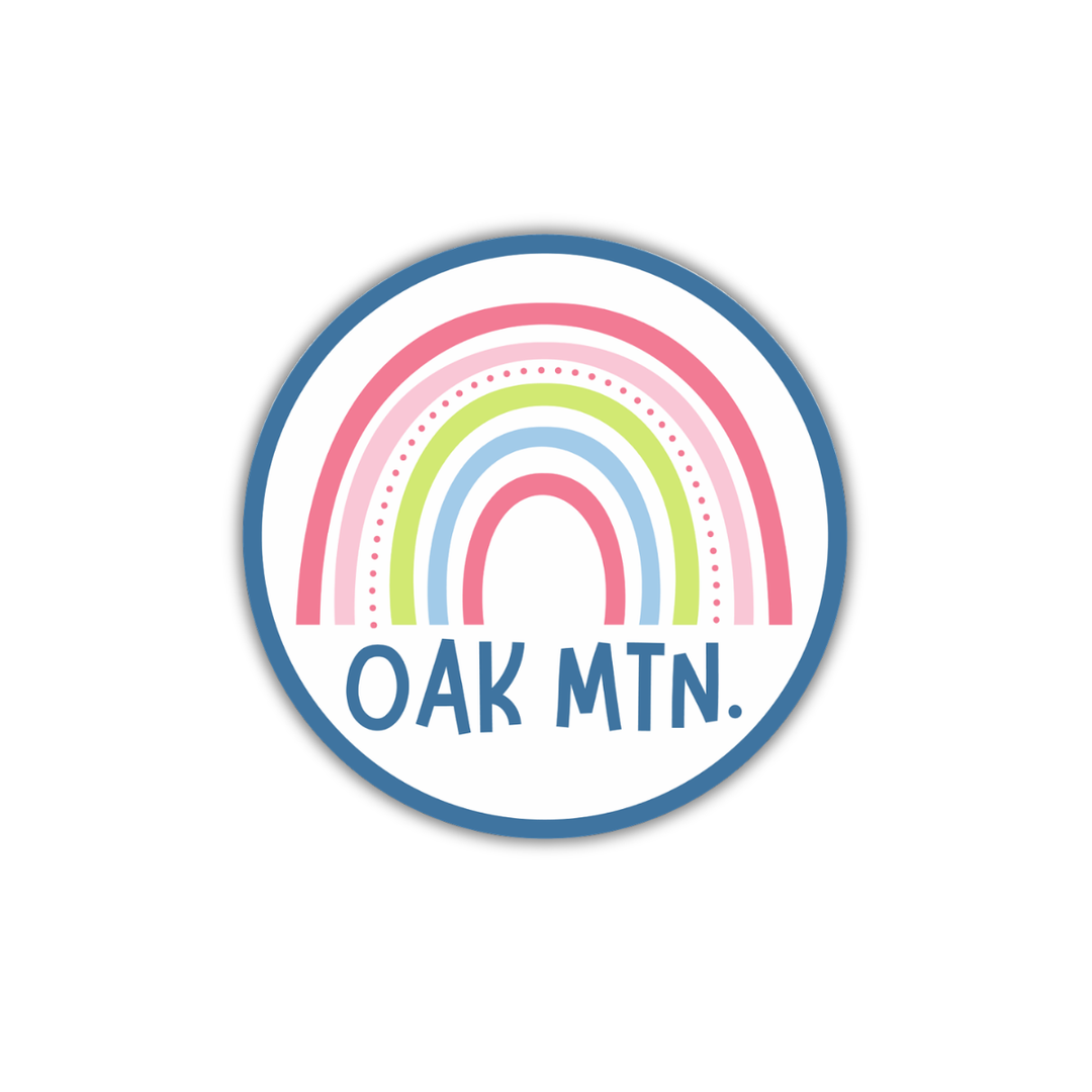 Oak Mtn. Rainbow Sticker