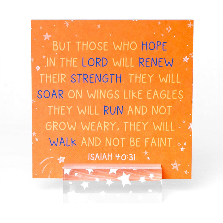 Verses for Strength Card Set