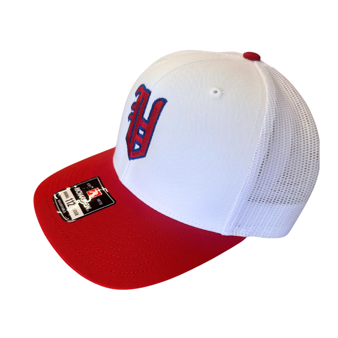 Old English V Trucker Hat