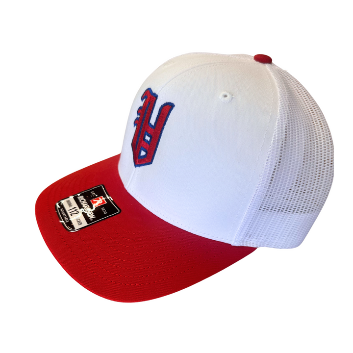 Old English V Trucker Hat