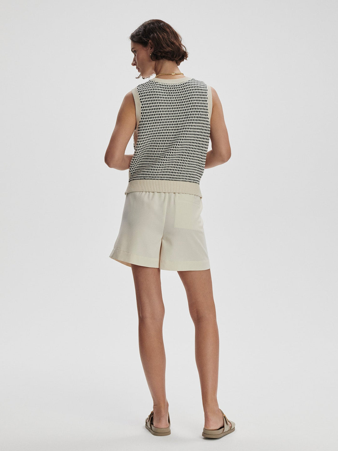 Varley Knowles Textured Knit Vest