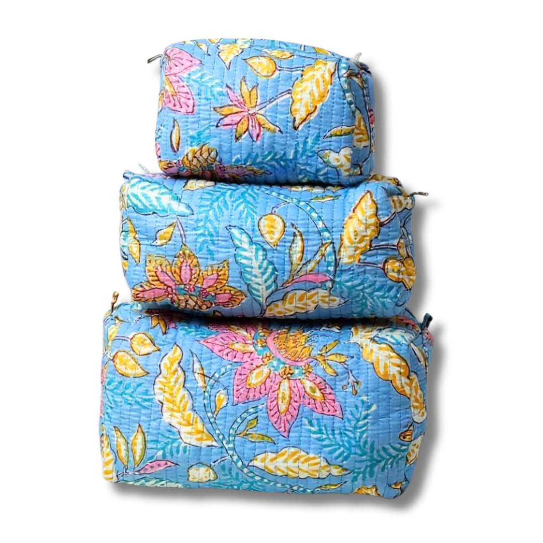 Grande Quilted Cosmetic Bag