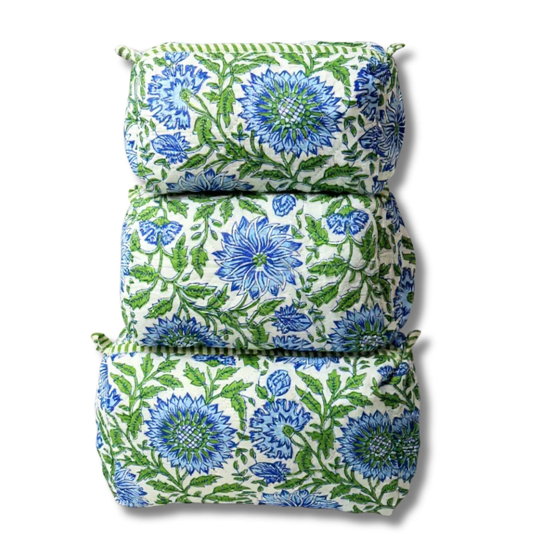 Grande Quilted Cosmetic Bag