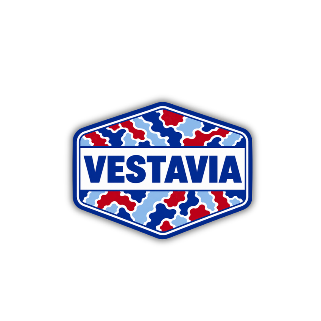 Vestavia Varsity Camo Sticker