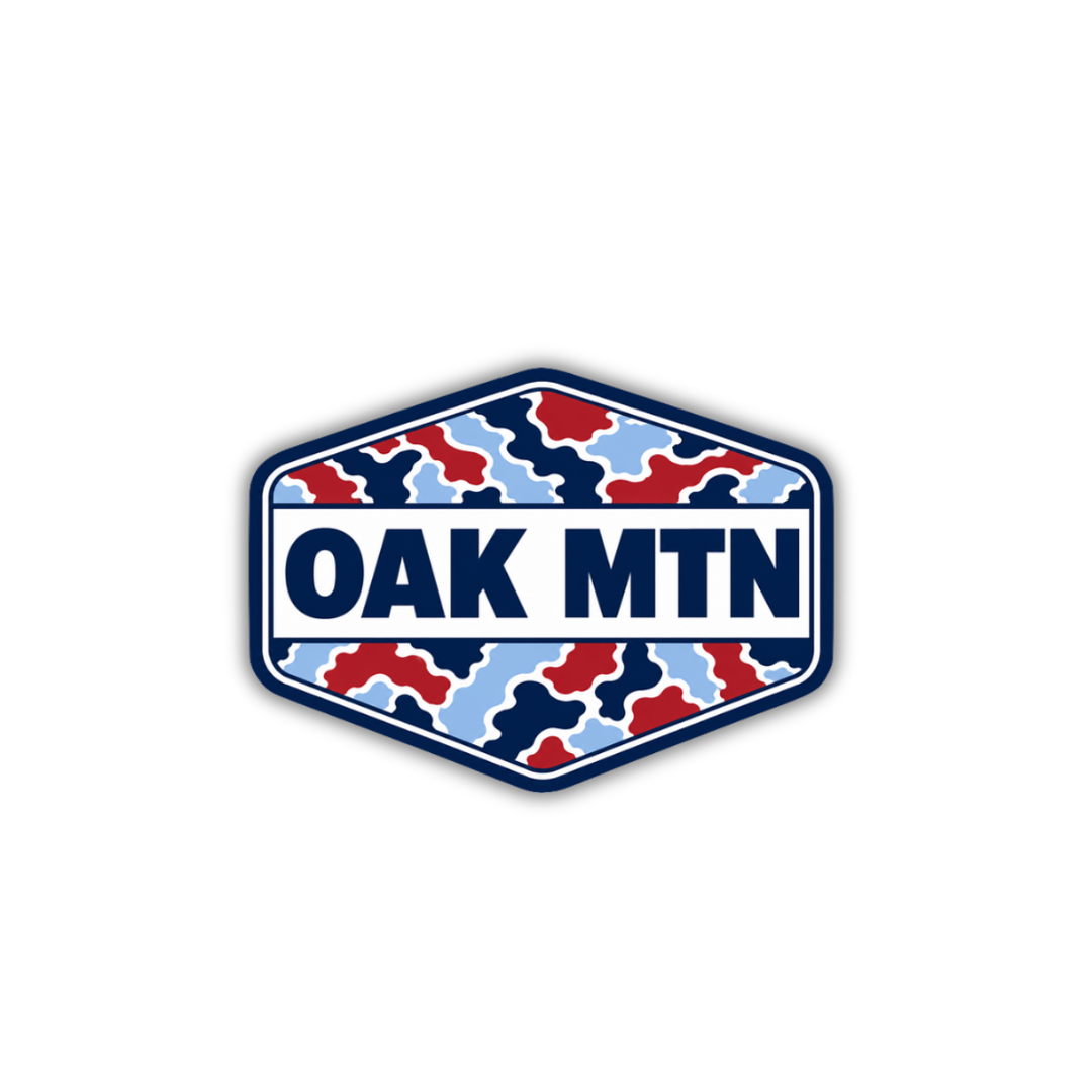 Oak Mtn Varsity Camo Sticker
