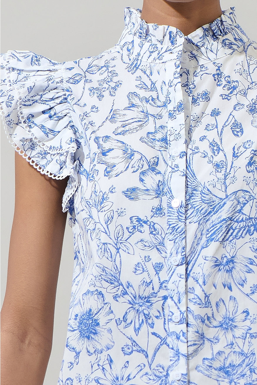 Darcy Button Up Top