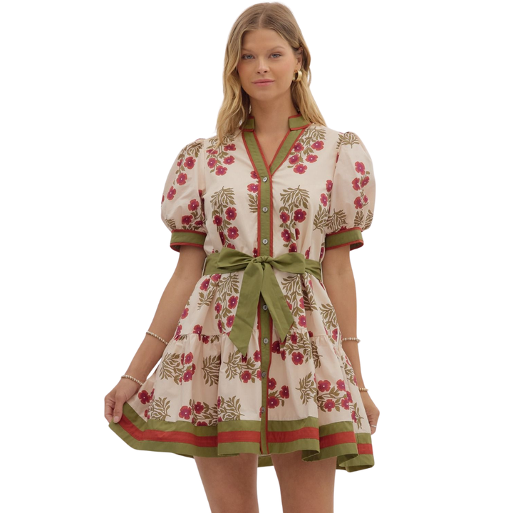 Sutton Floral Party Dress