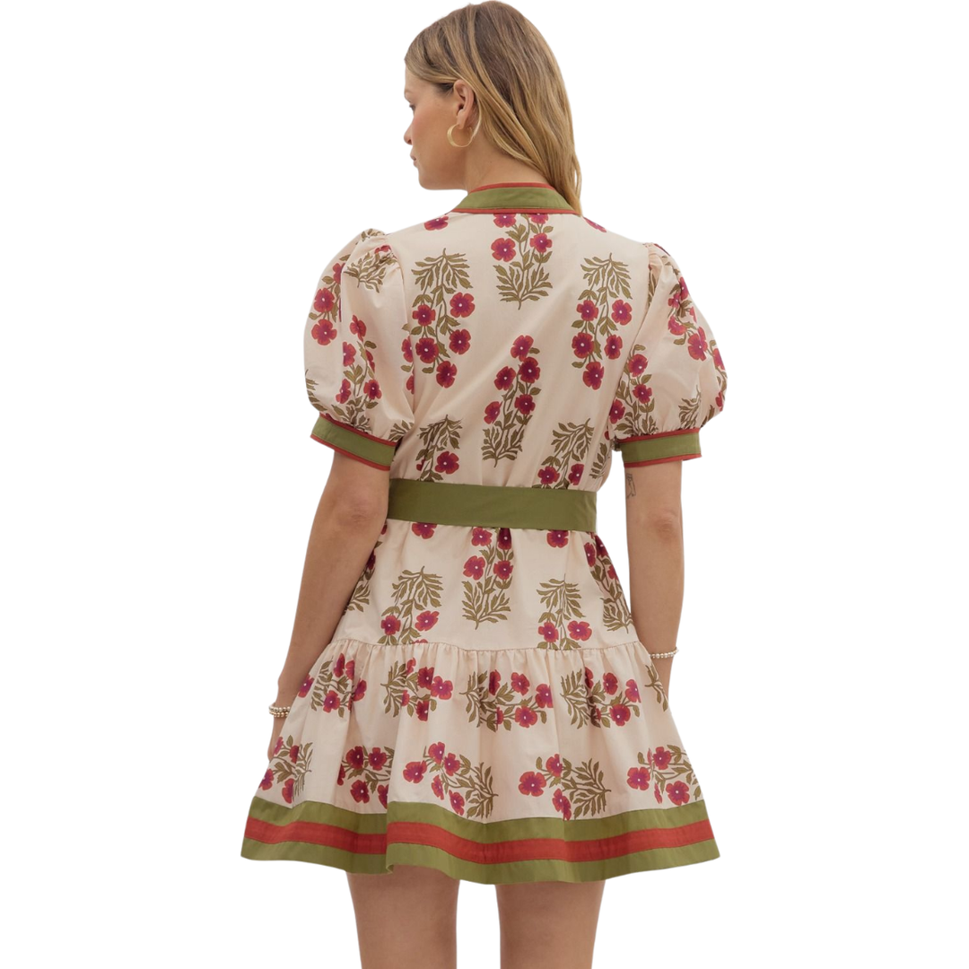 Sutton Floral Party Dress