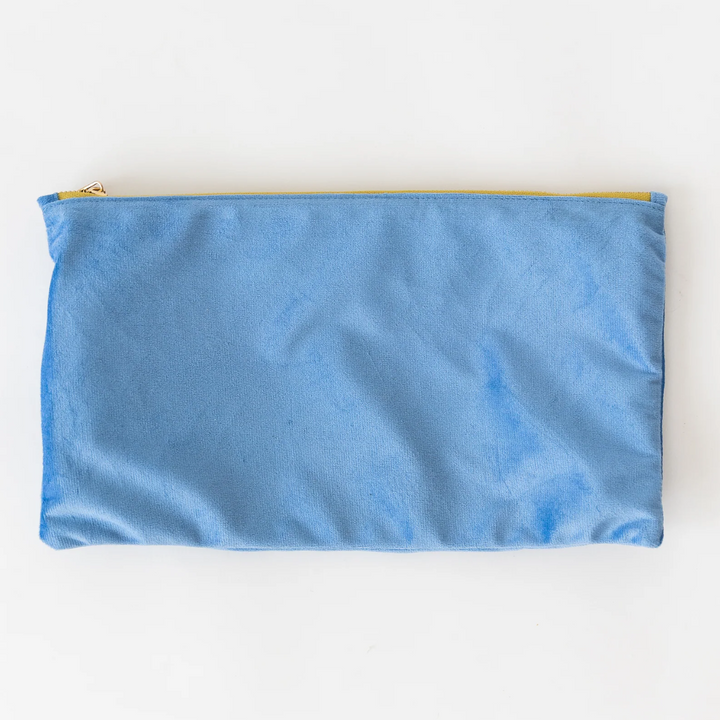 East Meets West Velvet Tile Bag