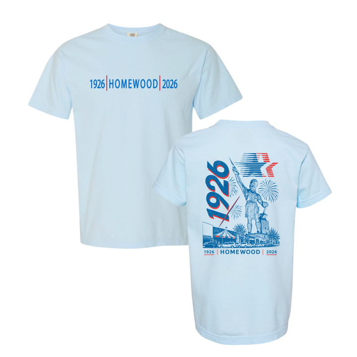 100 Years of Homewood Comfort Colors T-Shirt