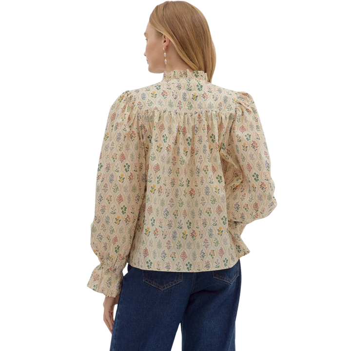 Lila Botanical Blouse