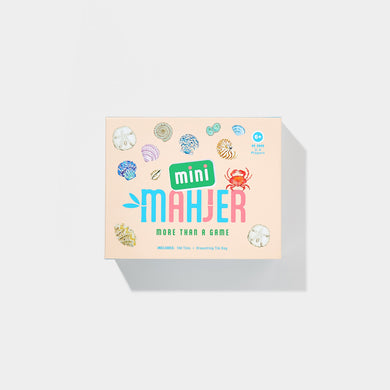 Mini Mahjer Just the Tiles: BEACH Edition