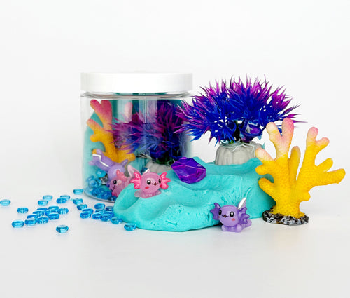 Axolotl Mini KidDough Play Kit