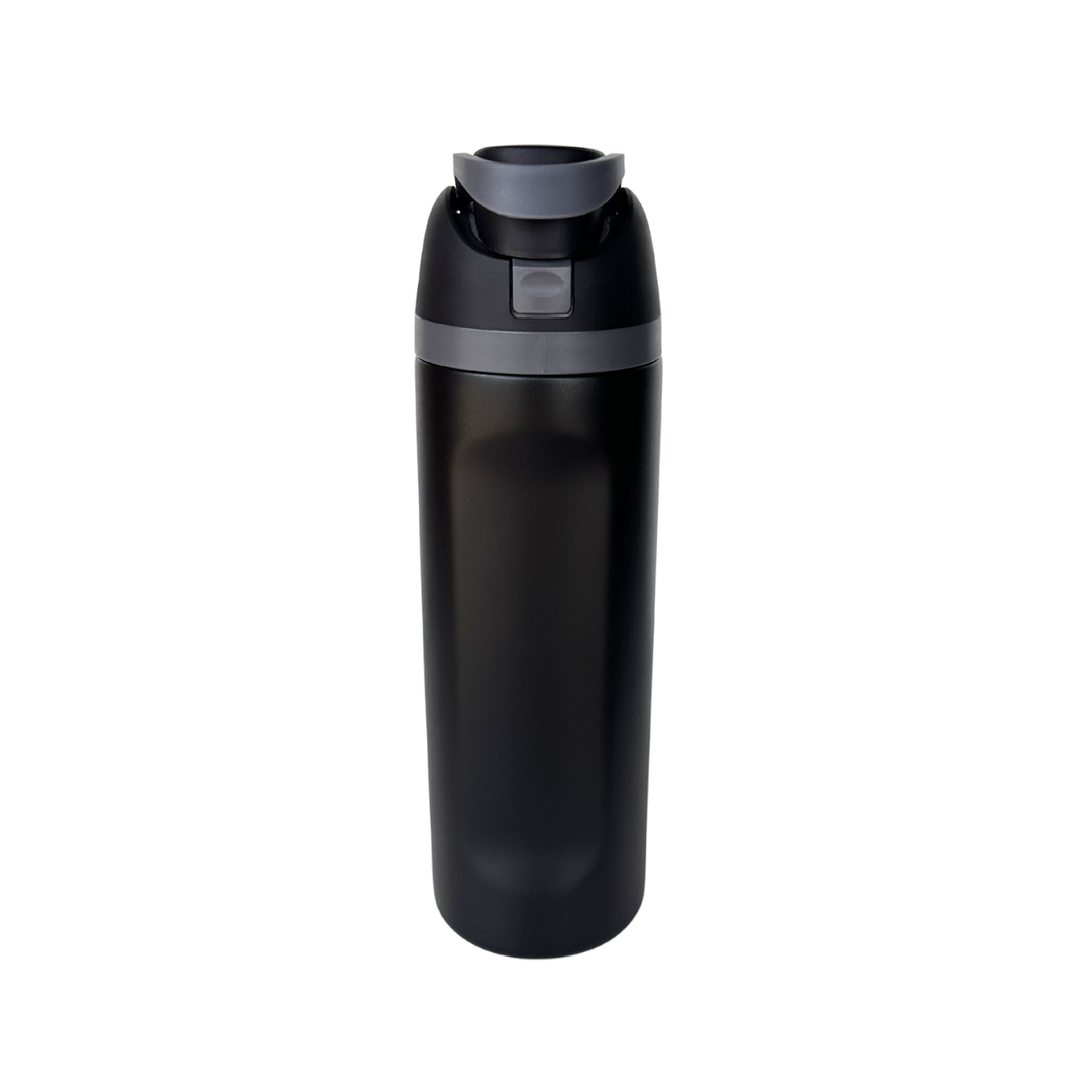 Flip-Top Insulated Water Bottle