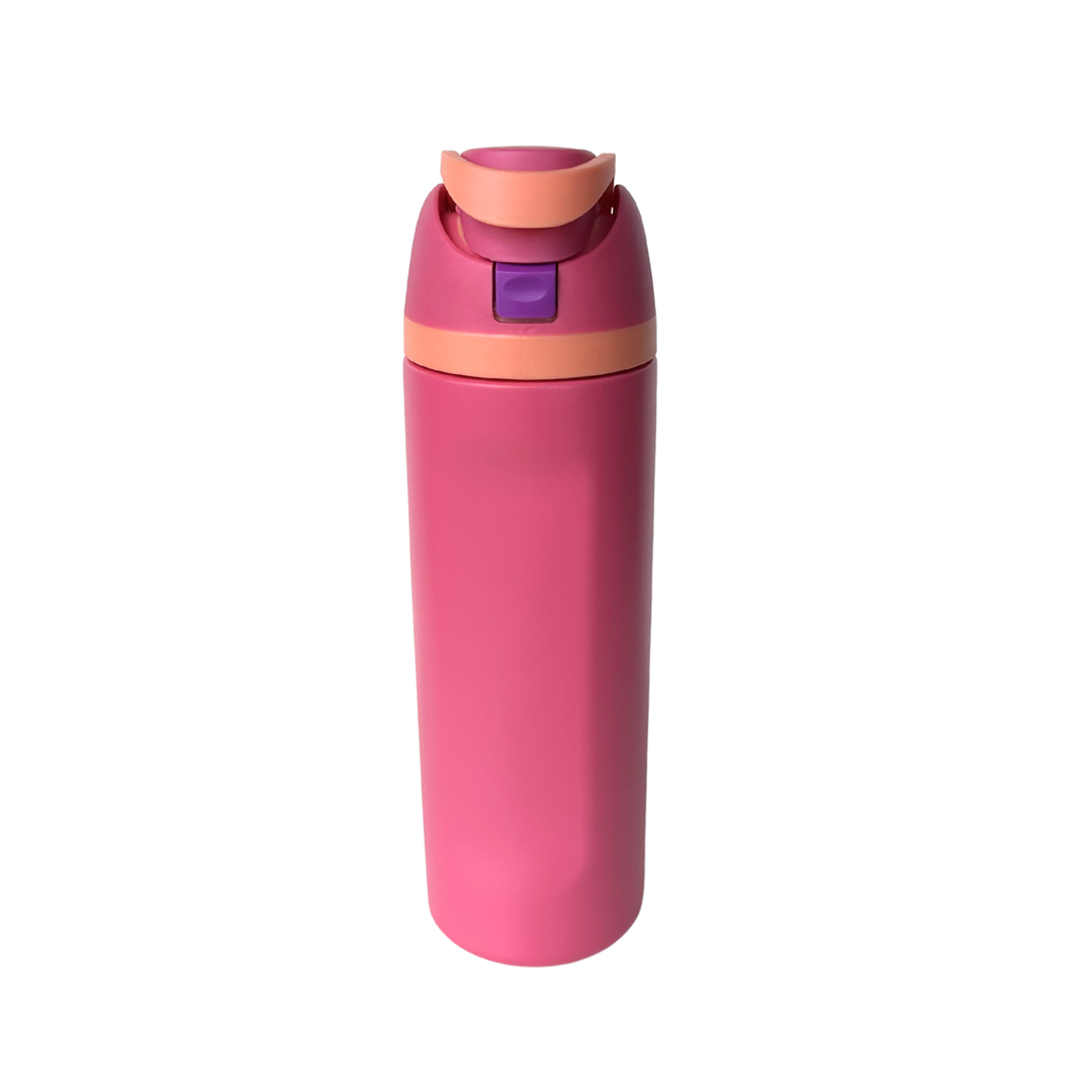Flip-Top Insulated Water Bottle