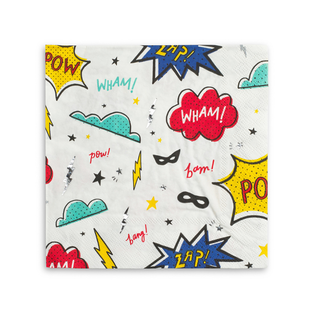 Superhero Napkins - Thumbnail 2