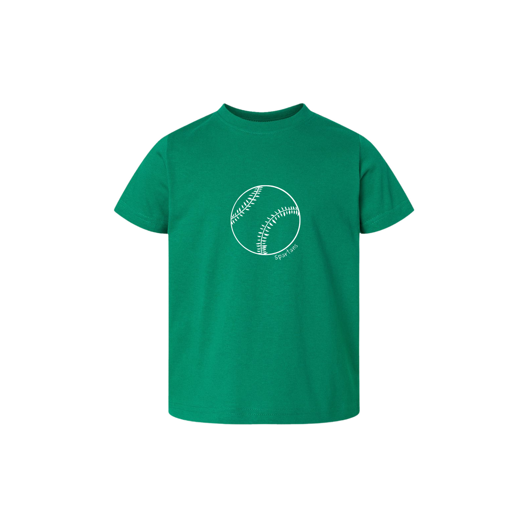 Toddler Spartans Baseball T-Shirt