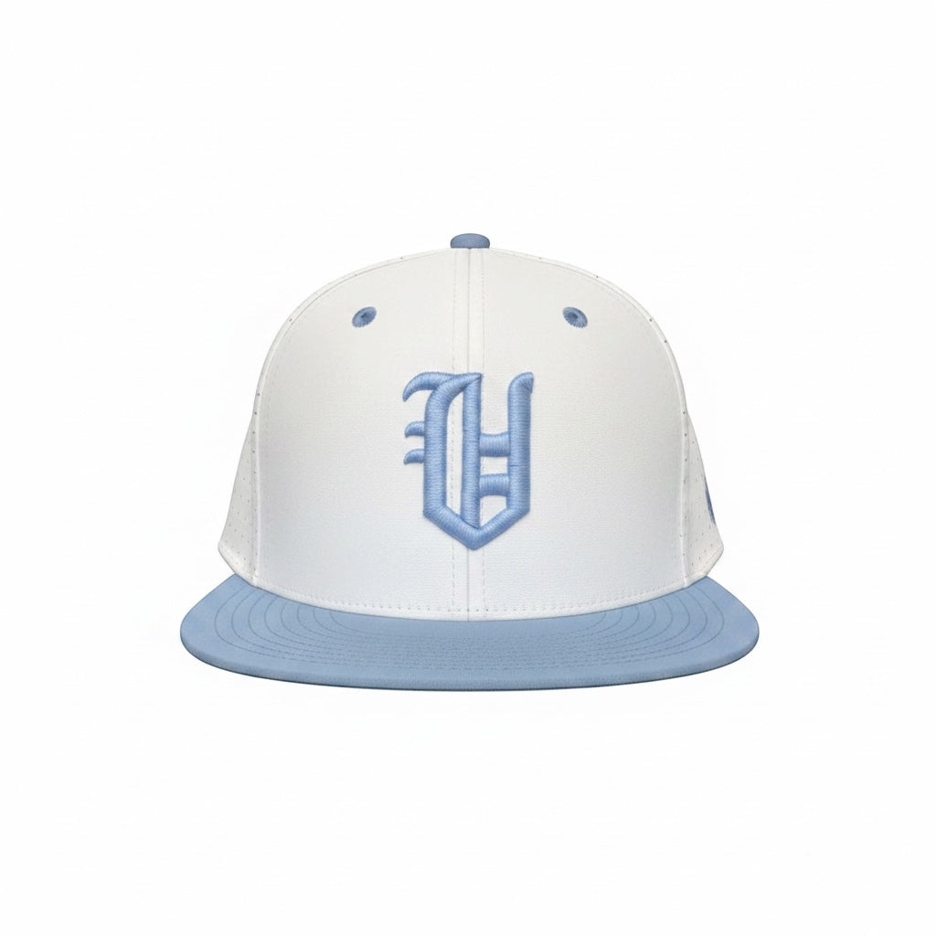 Old English V Fitted Baseball Hat