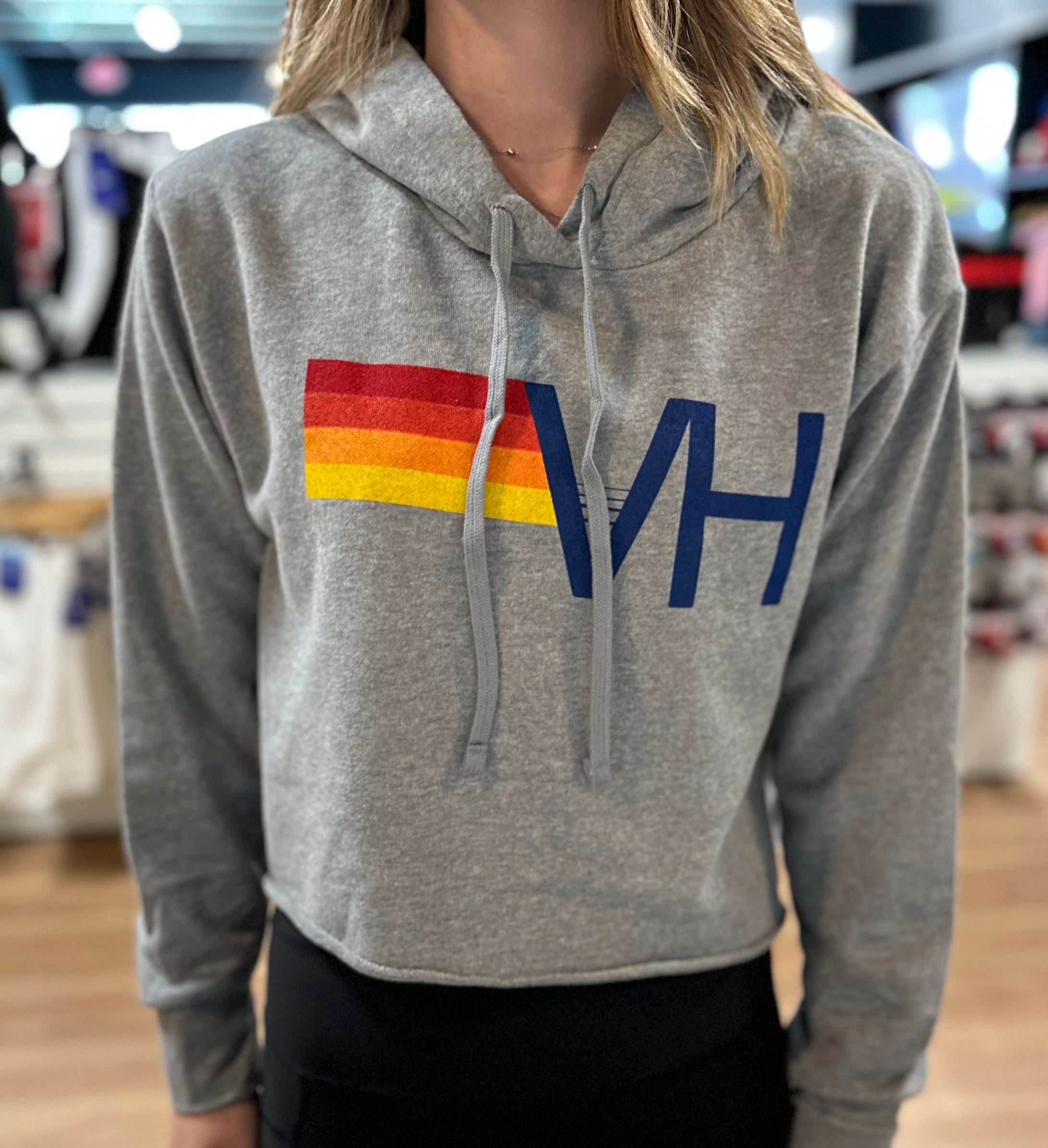 Sunset VH Cropped Hoodie