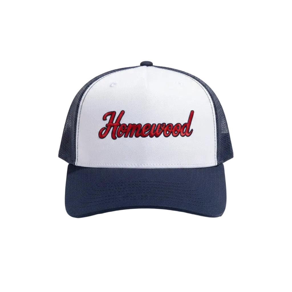 Homewood Retro Script Trucker Hat