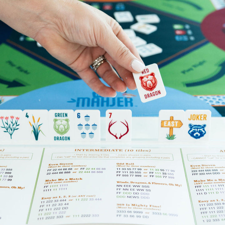 Mini Mahjer Complete Game: Woodlands Edition