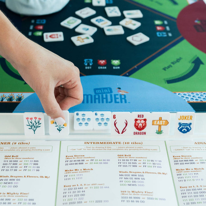 Mini Mahjer Complete Game: Woodlands Edition