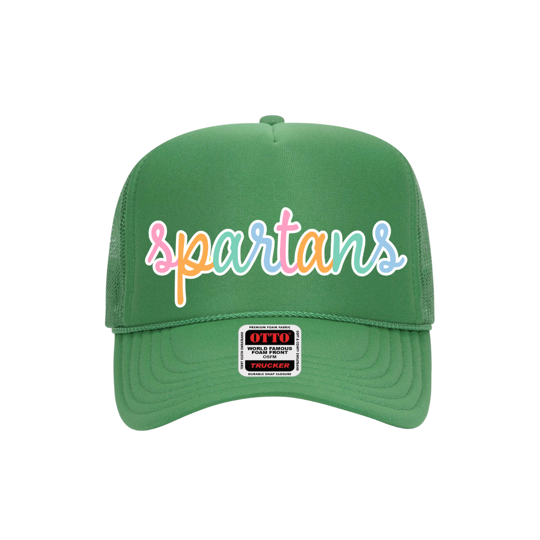 Clara Script Spartans Hat