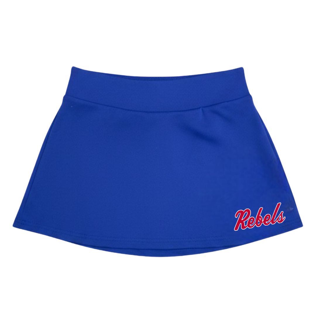 Fit and Flare Rebels Tennis Skirt