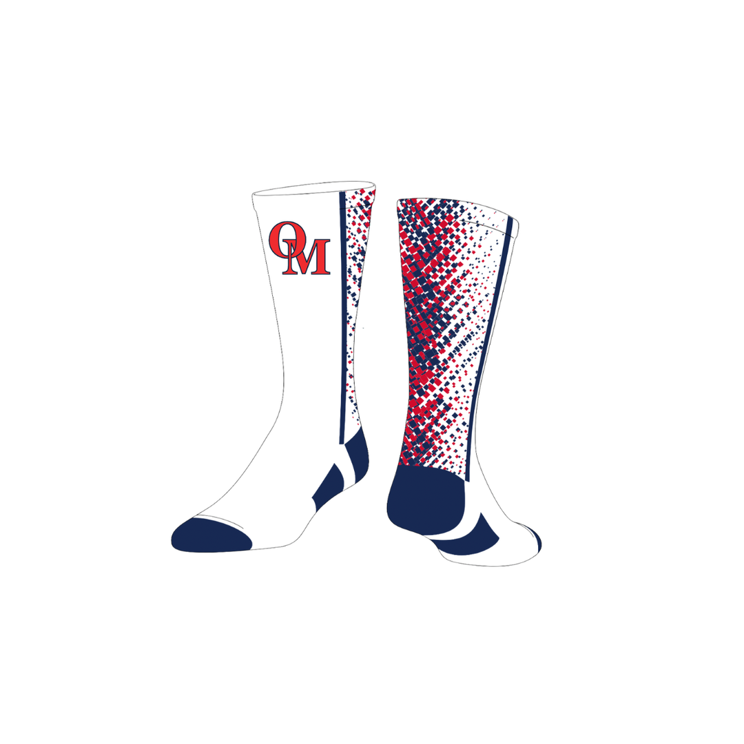 OM PIxel Everyday Socks