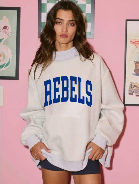 Vestavia Reversible Mock Neck Sweatshirt