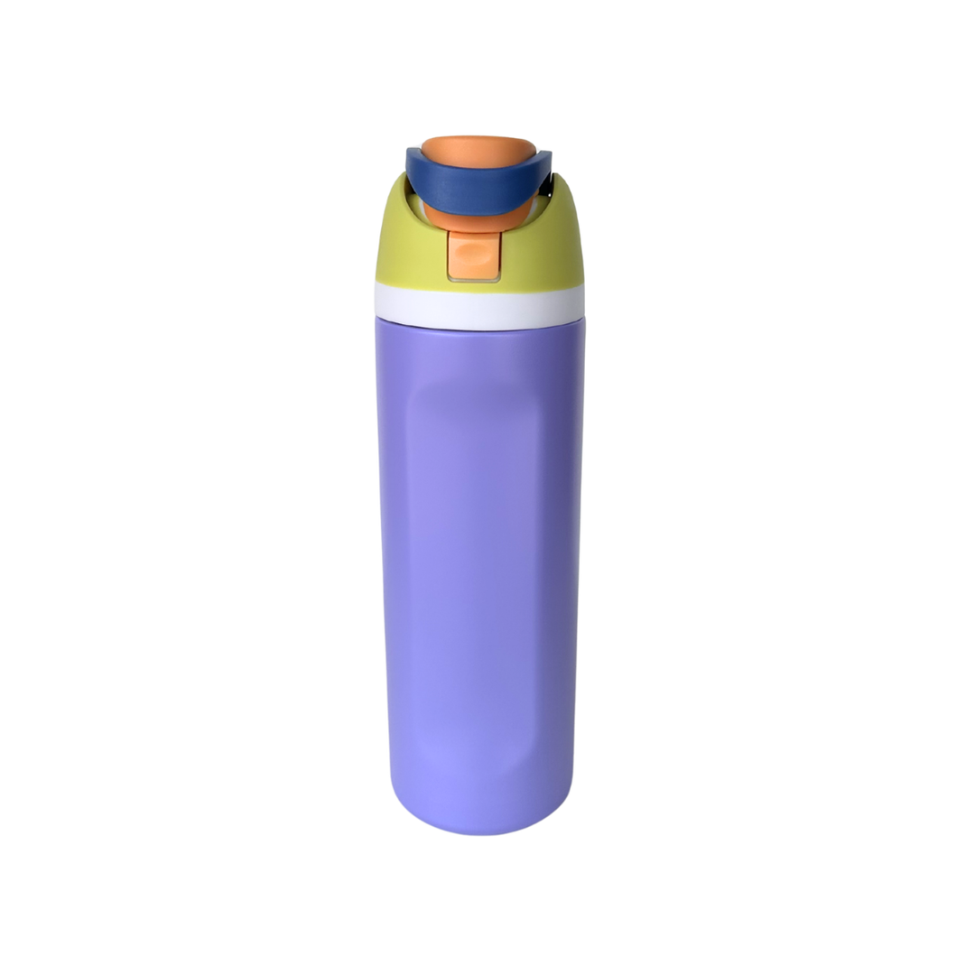 Flip-Top Insulated Water Bottle