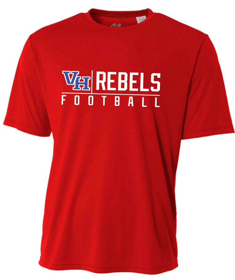 VH Rebels Football Red Performance Shirt – Bandwagon Sports