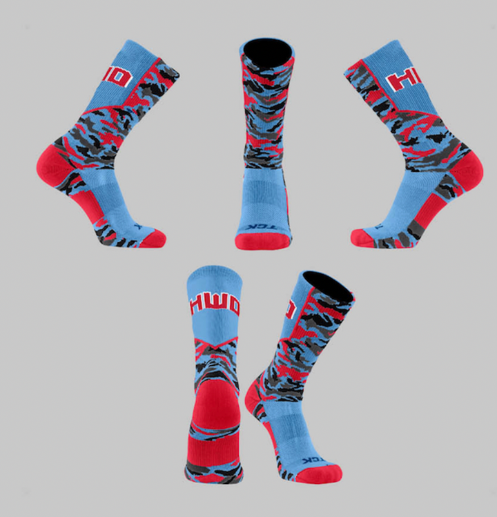 HWD Woodland Camo Everyday Socks