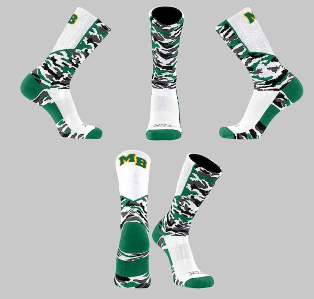 MB Woodland Camo Everyday Socks