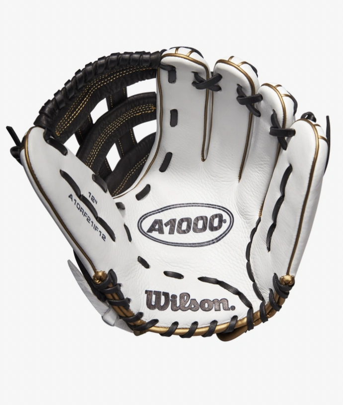 Wilson 2024 A1000® P12 12 Pitcher's Fastpitch Softball Glove - White/Grey, Right Hand Throw Wilson 2024 A1000® P12 12 Pitcher's Fastpitch Softball Glove - White/Grey, Right Hand Throw