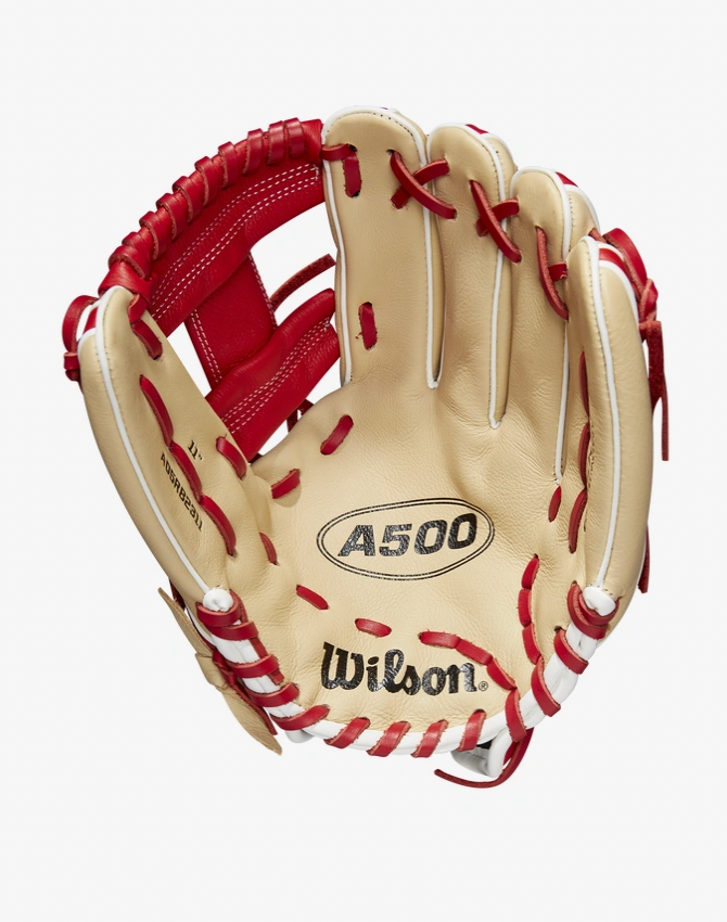 Wilson A500 Utility Youth Baseball Glove (Throw Left)