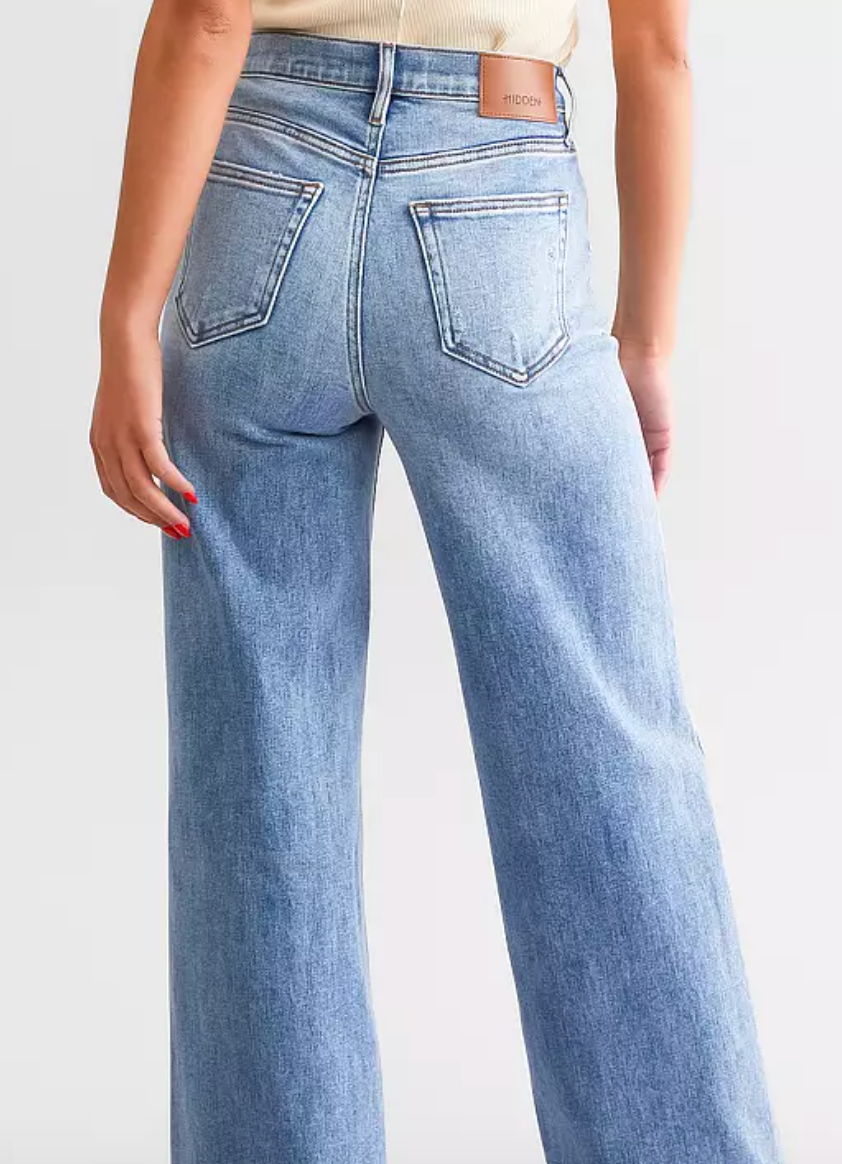 Hidden Logan High Waist Dad Jeans