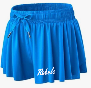 Blue Rebels Butterfly Shorts