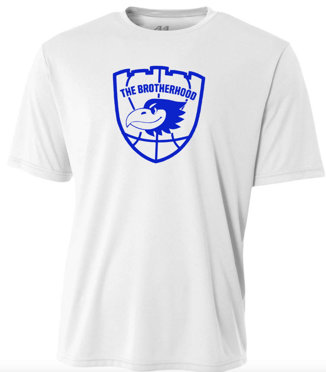 Brotherhood Shield White Performance Shirt