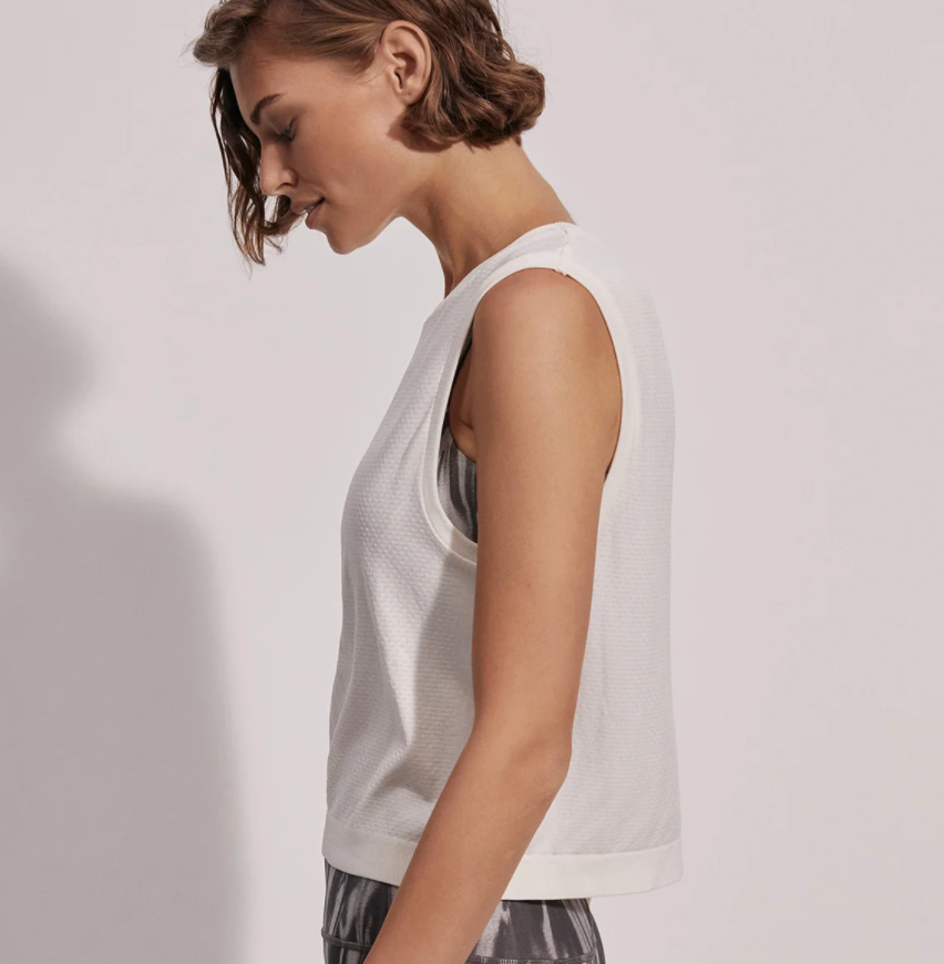 Varley Page Seamless Crop Tank